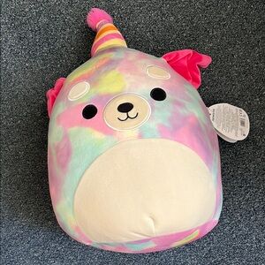 Pink and Yellow Plush Accessory Set